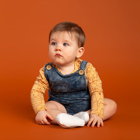 Jardineira Jeans Baby