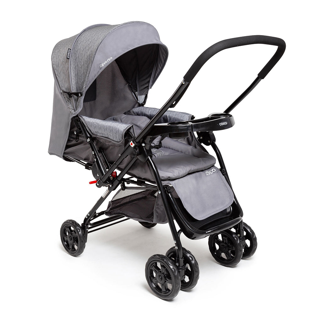 Conjunto Cosco - Carrinho com Bebê Comforto Travel System Reverse DUO