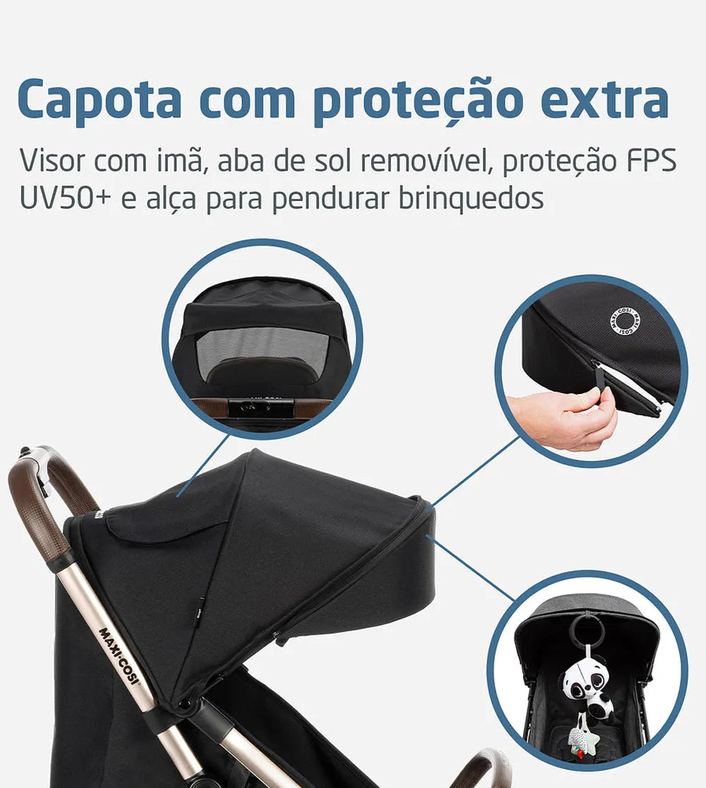 Carrinho Portátil - Travel System Lara 2 TS TRIO