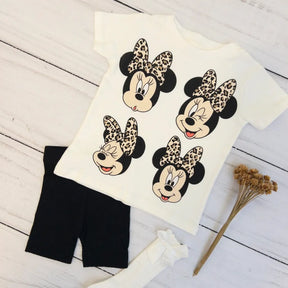 Conjunto Minnie Animal Print