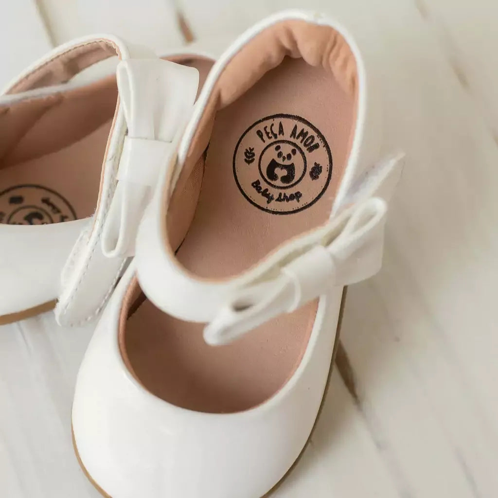 Sapatilha Baby Laço Mel