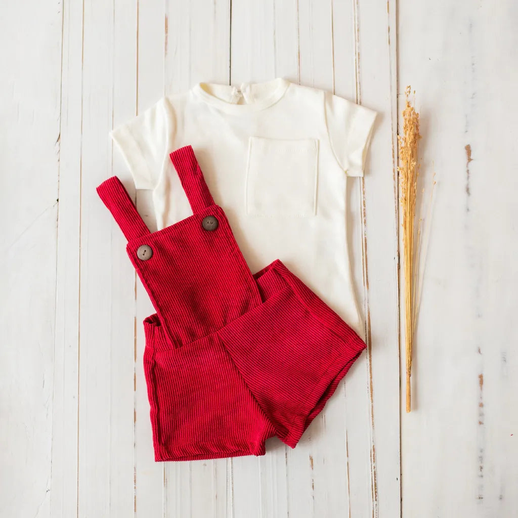 Jardineira e Blusa Gael