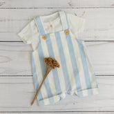 Conjunto Jardineira e Body Havana