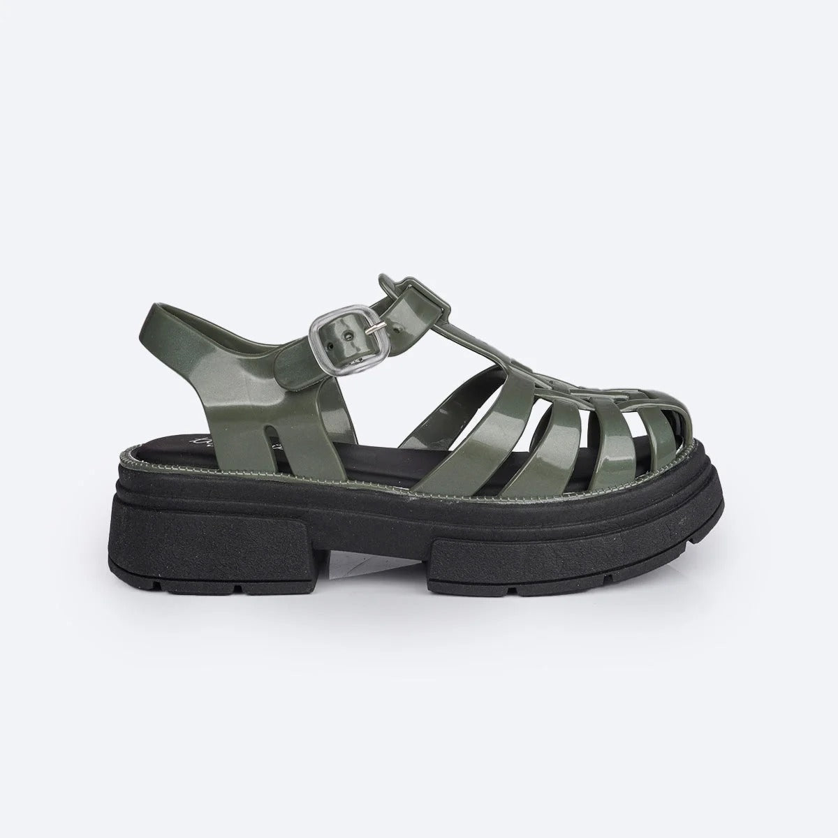 Sandália Feminina Tweenie Maya Glee Verde Militar