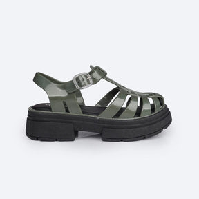 Sandália Feminina Tweenie Maya Glee Verde Militar