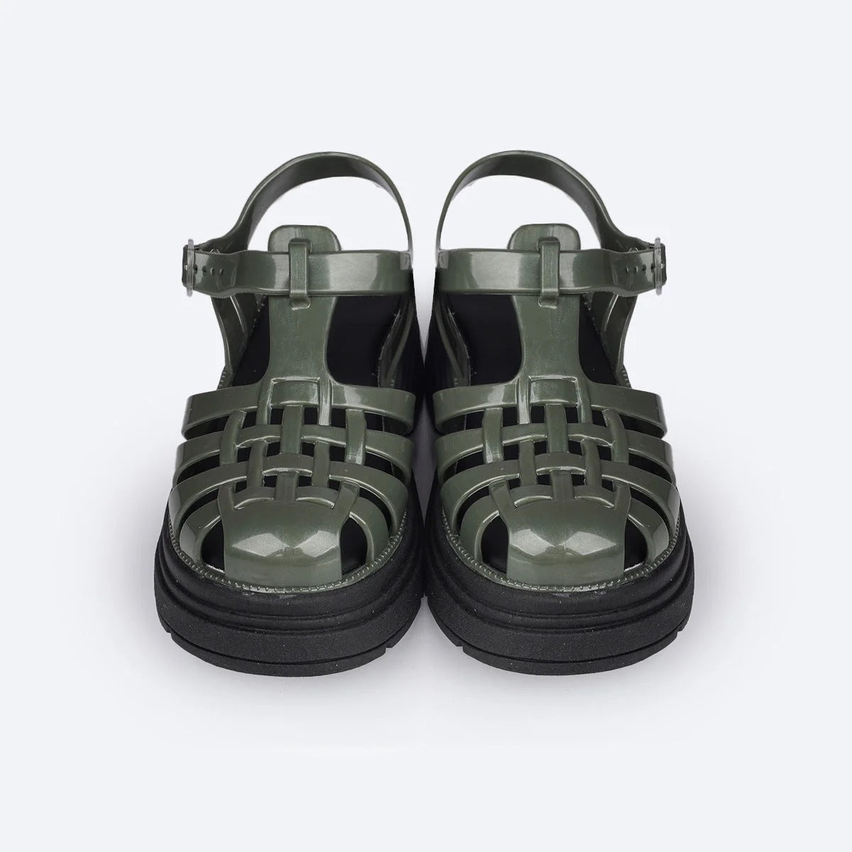 Sandália Feminina Tweenie Maya Glee Verde Militar