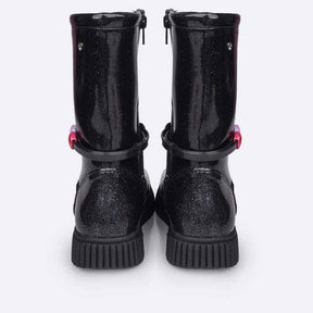 Bota Infantil Menina Pampili Candy Miçangas Preta