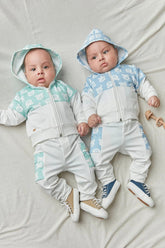 Conjunto Abrigo para Bebê de Moletinho com Estampa de Urso