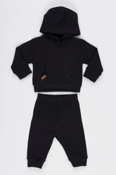 Conjunto Bebê Abrigo de Malha Texturizada