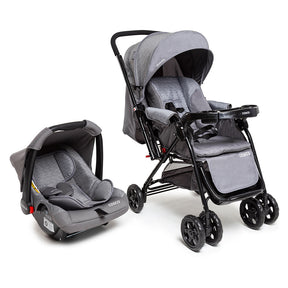 Conjunto Cosco - Carrinho com Bebê Comforto Travel System Reverse DUO