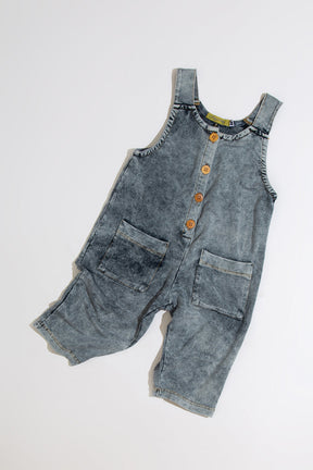 Macacão Baby Wash Denim