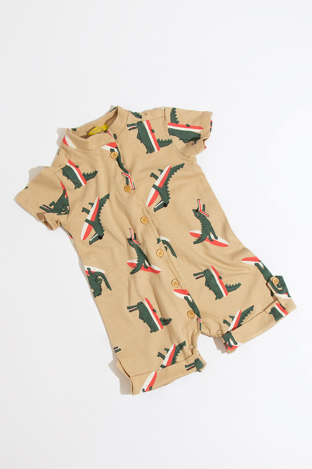 Romper Baby Jacaré