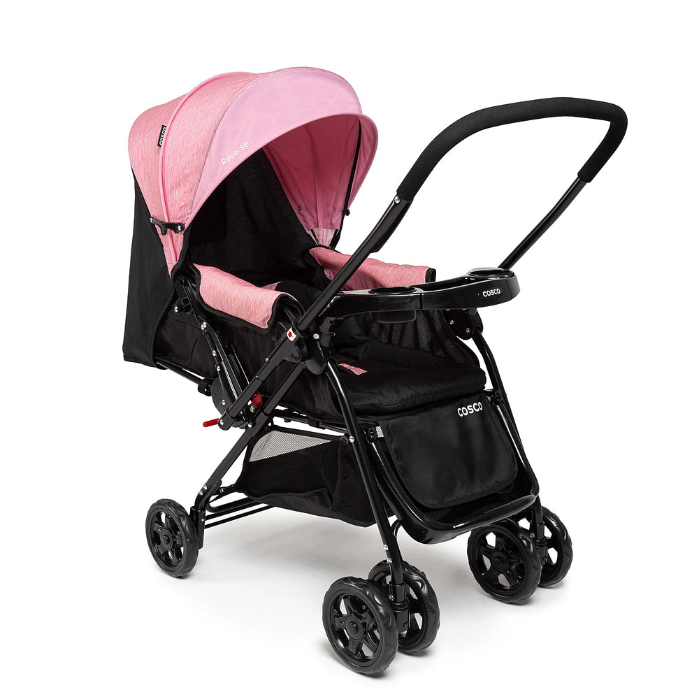 Conjunto Cosco - Carrinho com Bebê Comforto Travel System Reverse DUO