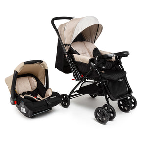 Conjunto Cosco - Carrinho com Bebê Comforto Travel System Reverse DUO