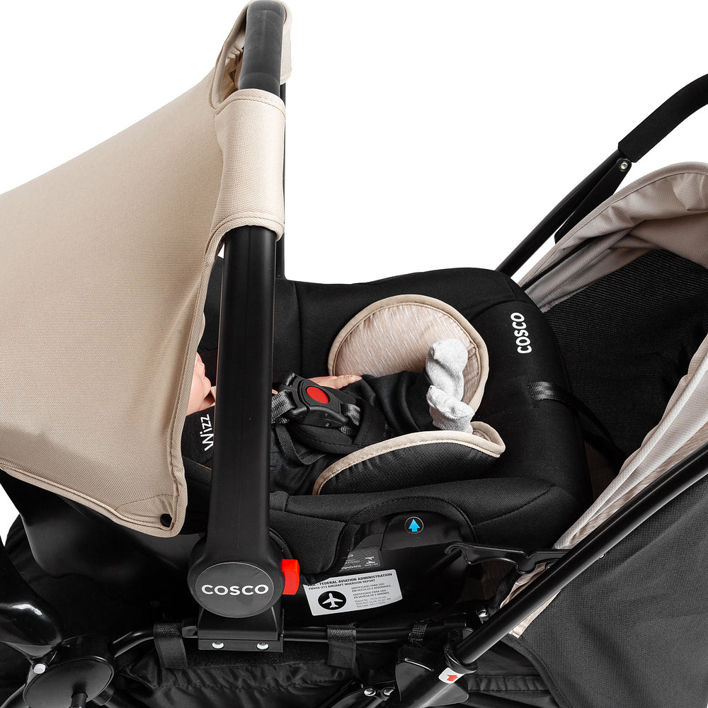 Conjunto Cosco - Carrinho com Bebê Comforto Travel System Reverse DUO
