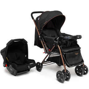 Conjunto Cosco - Carrinho com Bebê Comforto Travel System Reverse DUO